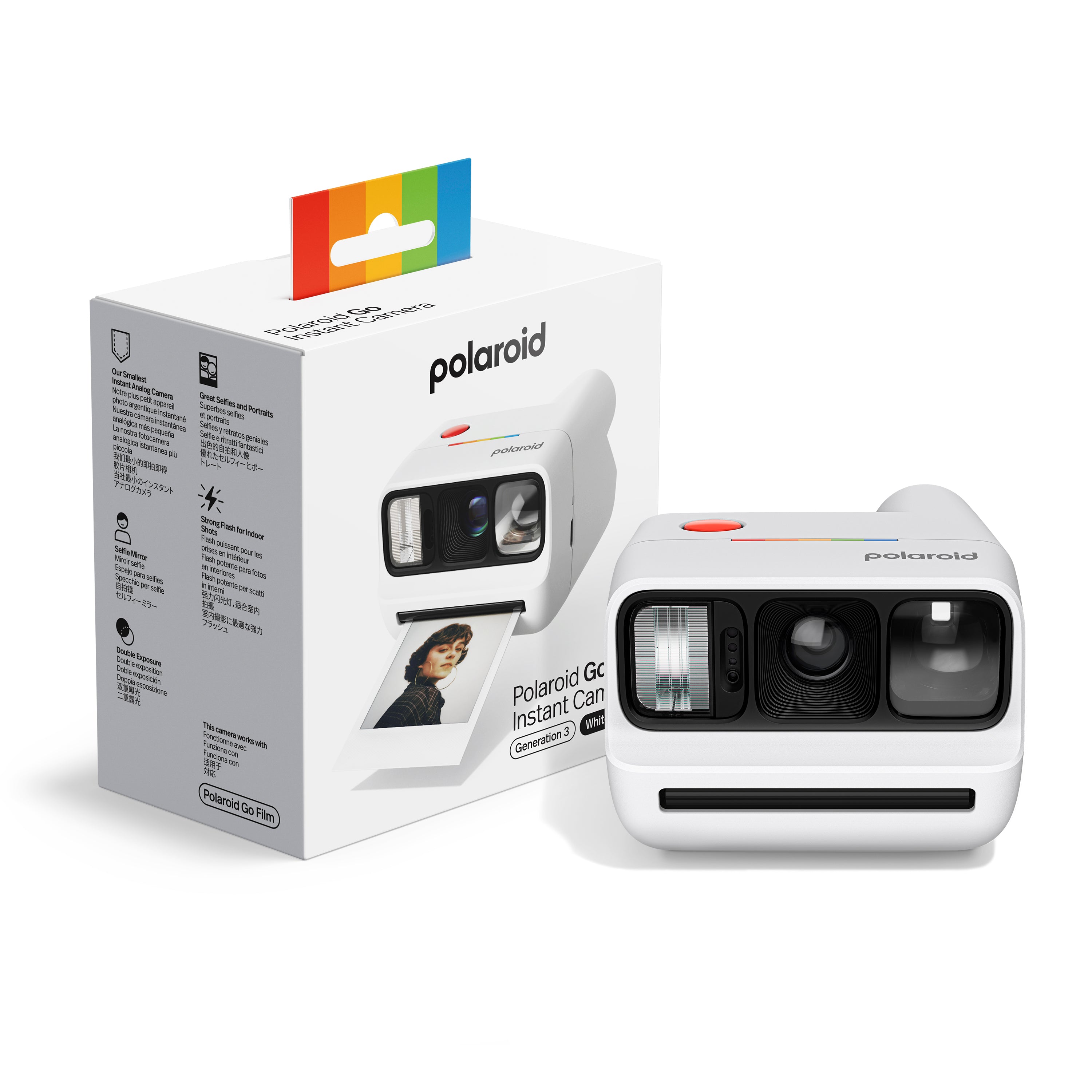 Polaroid Go Instant Camera - Gen 3 - White