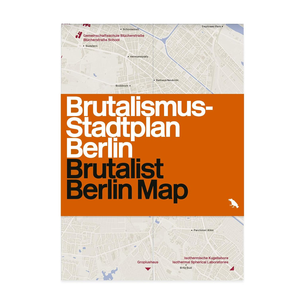 Brutalist Berlin Map