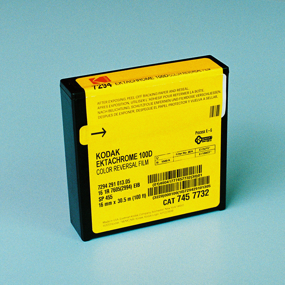 Kodak Ektachrome 100D #7294 100ft 16mm Film