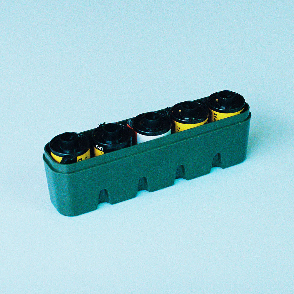 JCH 35mm Film Case - 5 Rolls - Olive