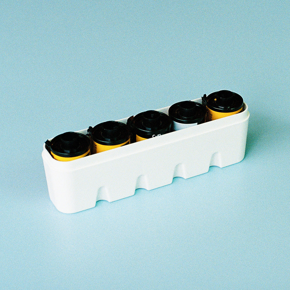JCH 35mm Film Case - 5 Rolls - White