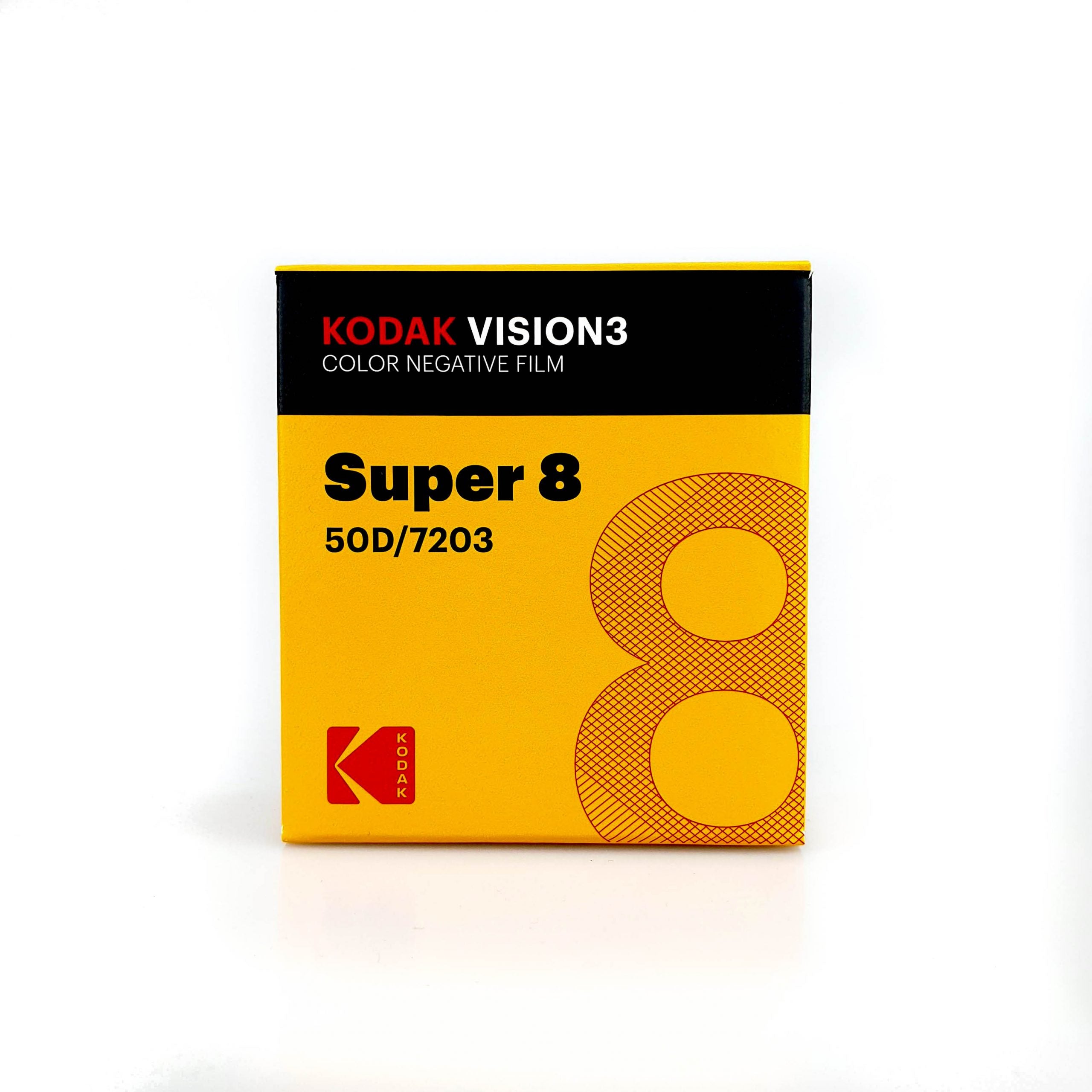 Kodak Vision3 50D #7203 - 50ft Super 8 Film
