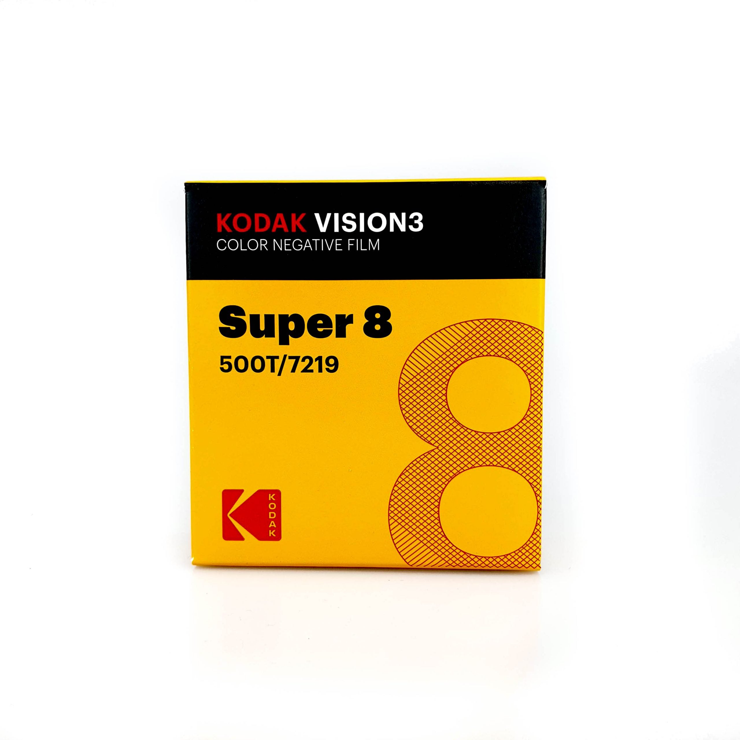 Kodak Vision3 500T #7219 - 50ft Super 8 Film