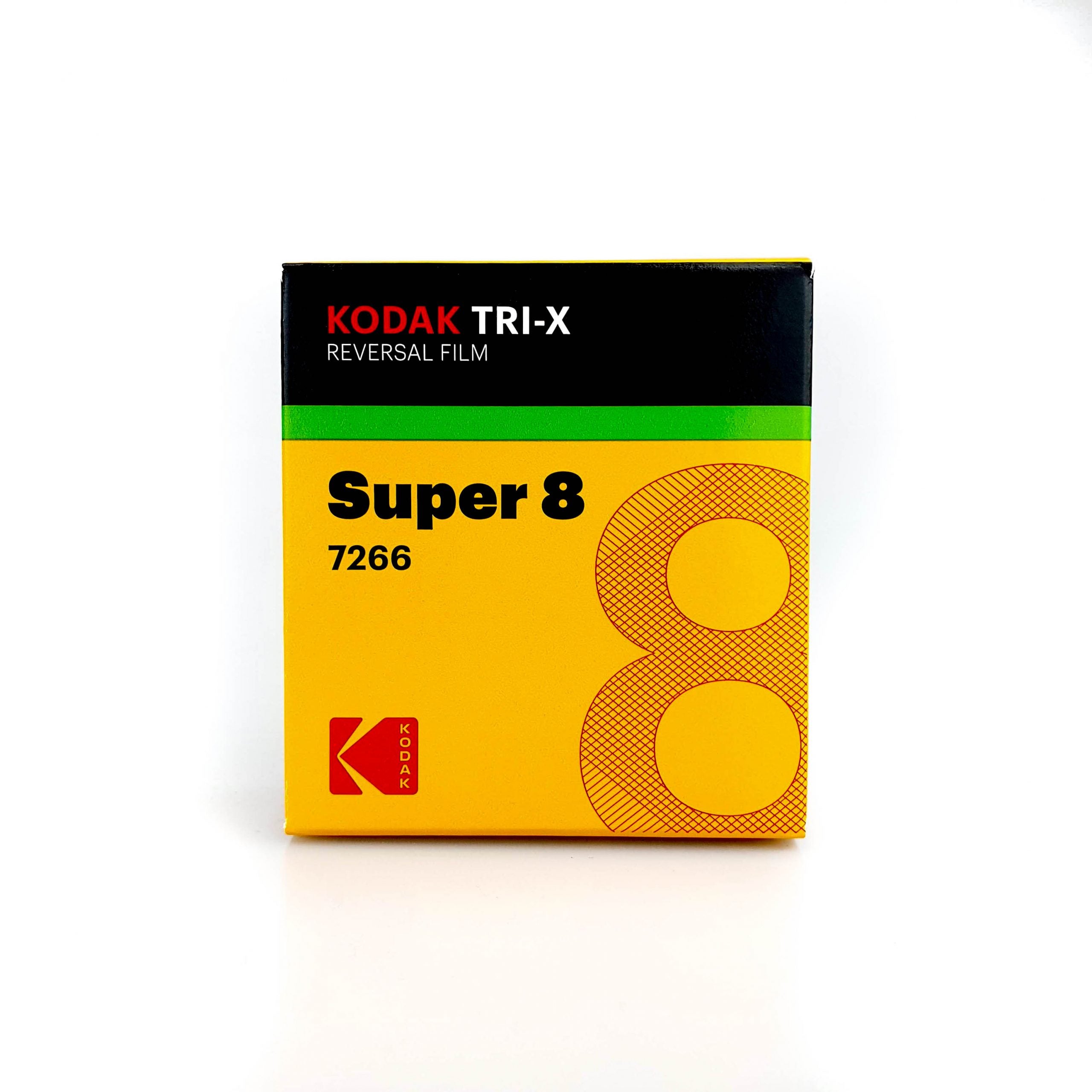 Kodak Tri-X #7266 B&W - 50ft Super 8 Film