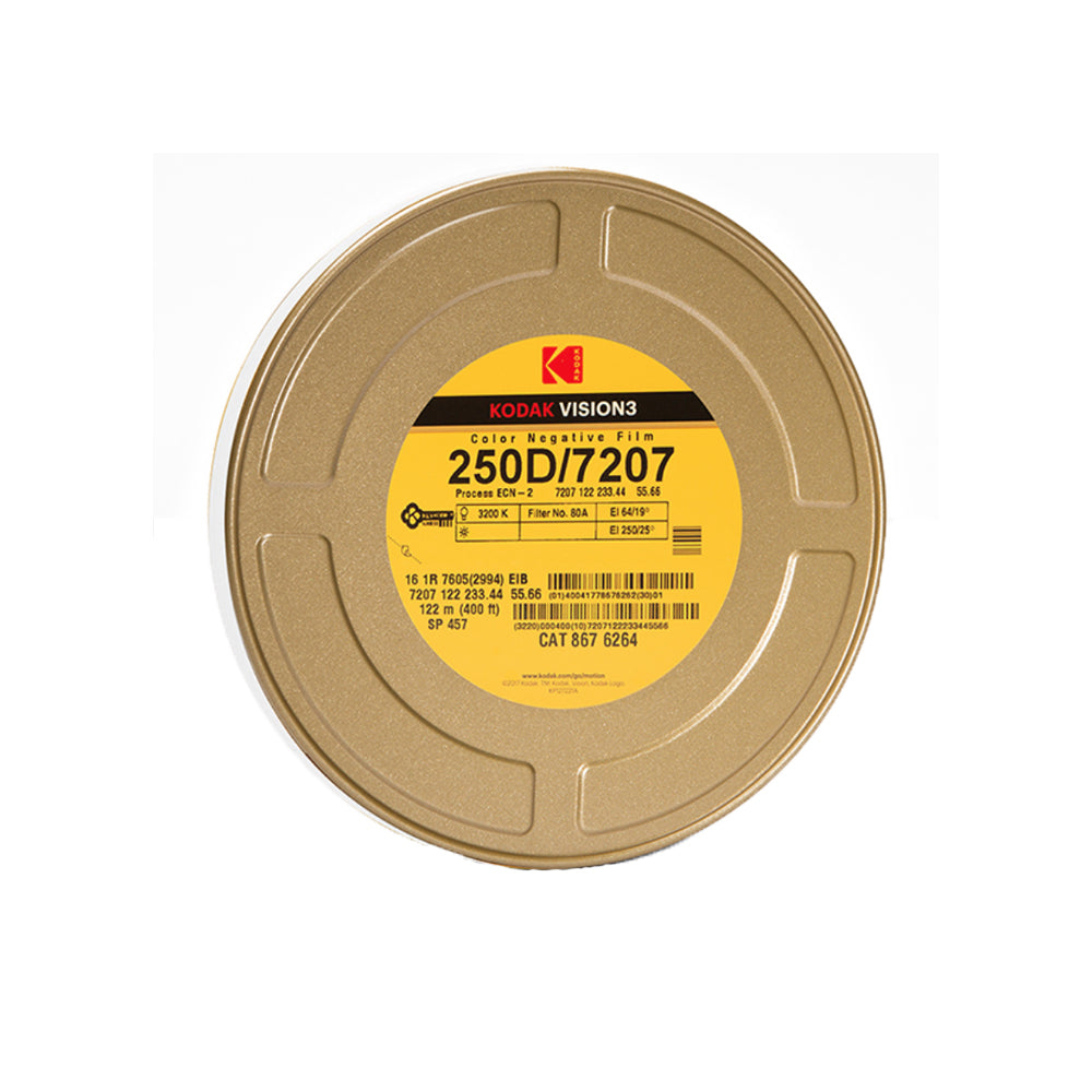 Kodak Vision3 250D #7207 400ft 16mm Film