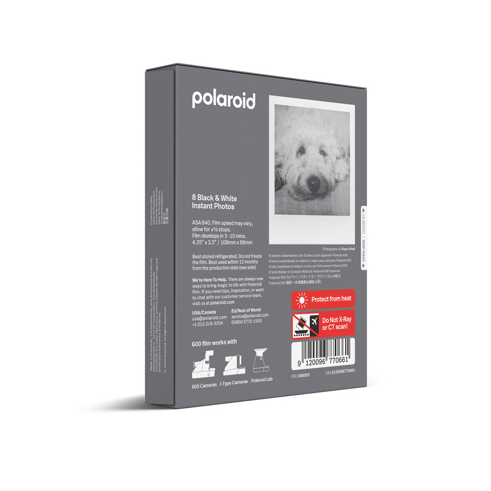 Polaroid 600 Black & White Film