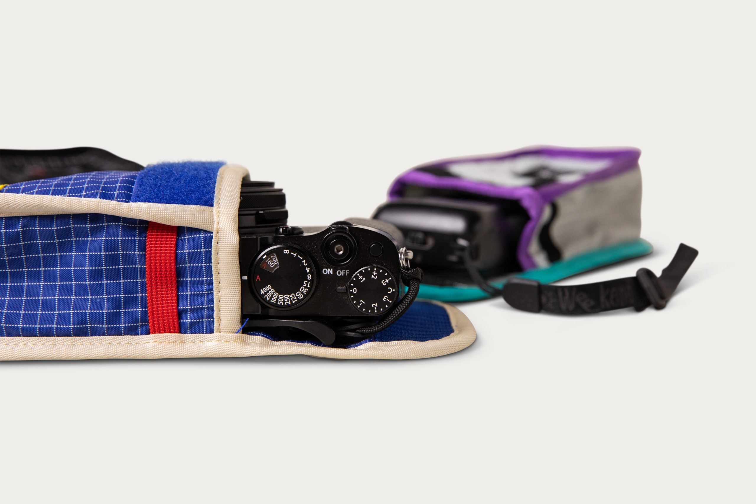 Camera Pouch - Cream Multi