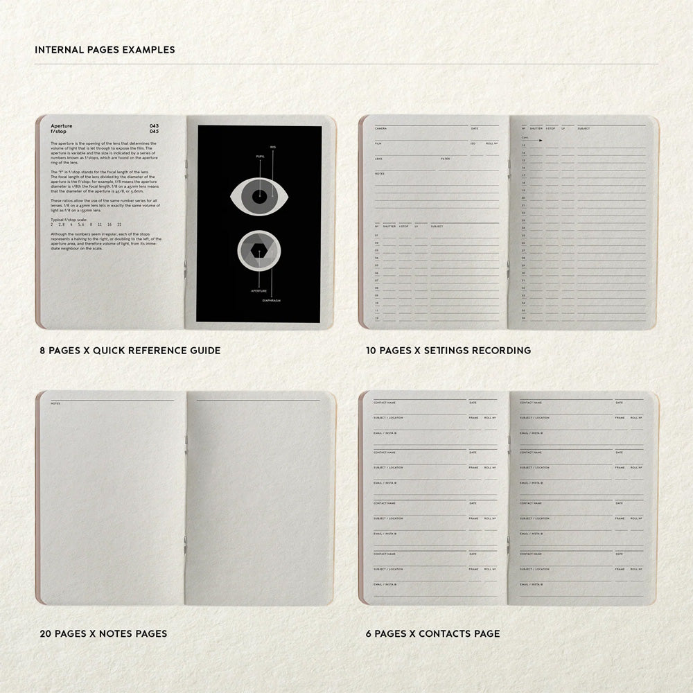 ANALOGUE PHOTOGRAPHY Notebooks (Pack of 2)