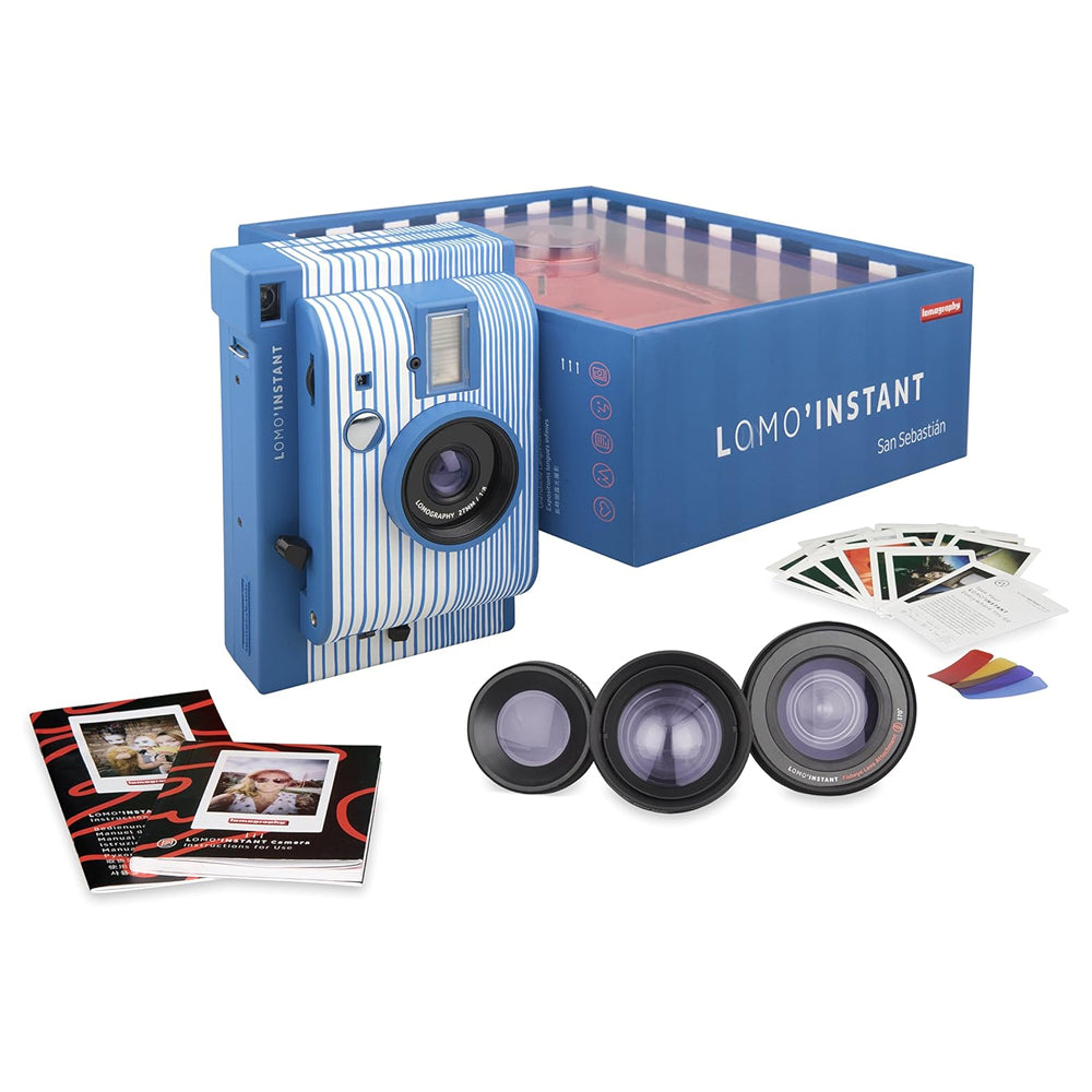 Lomography Lomo'Instant Camera & 3 Lenses