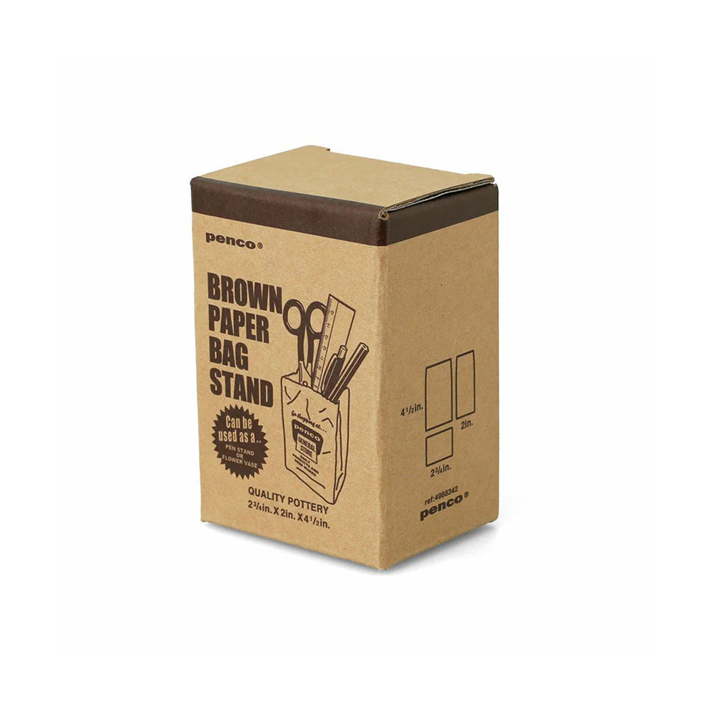 Penco Ceramic 'Brown Paper Bag' Stand