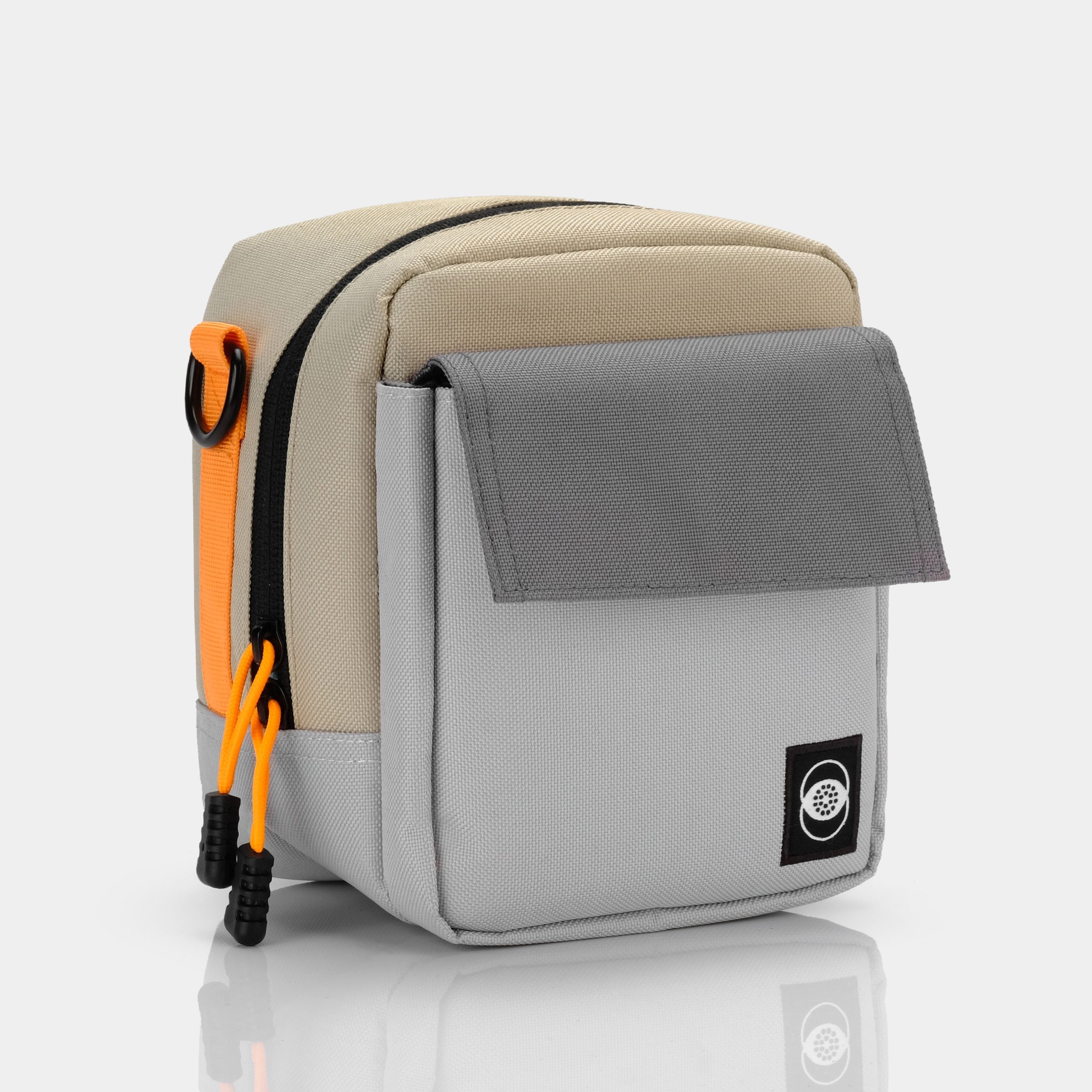 Retrospekt Polaroid 600 & i-Type Camera Bag - Grey & Orange