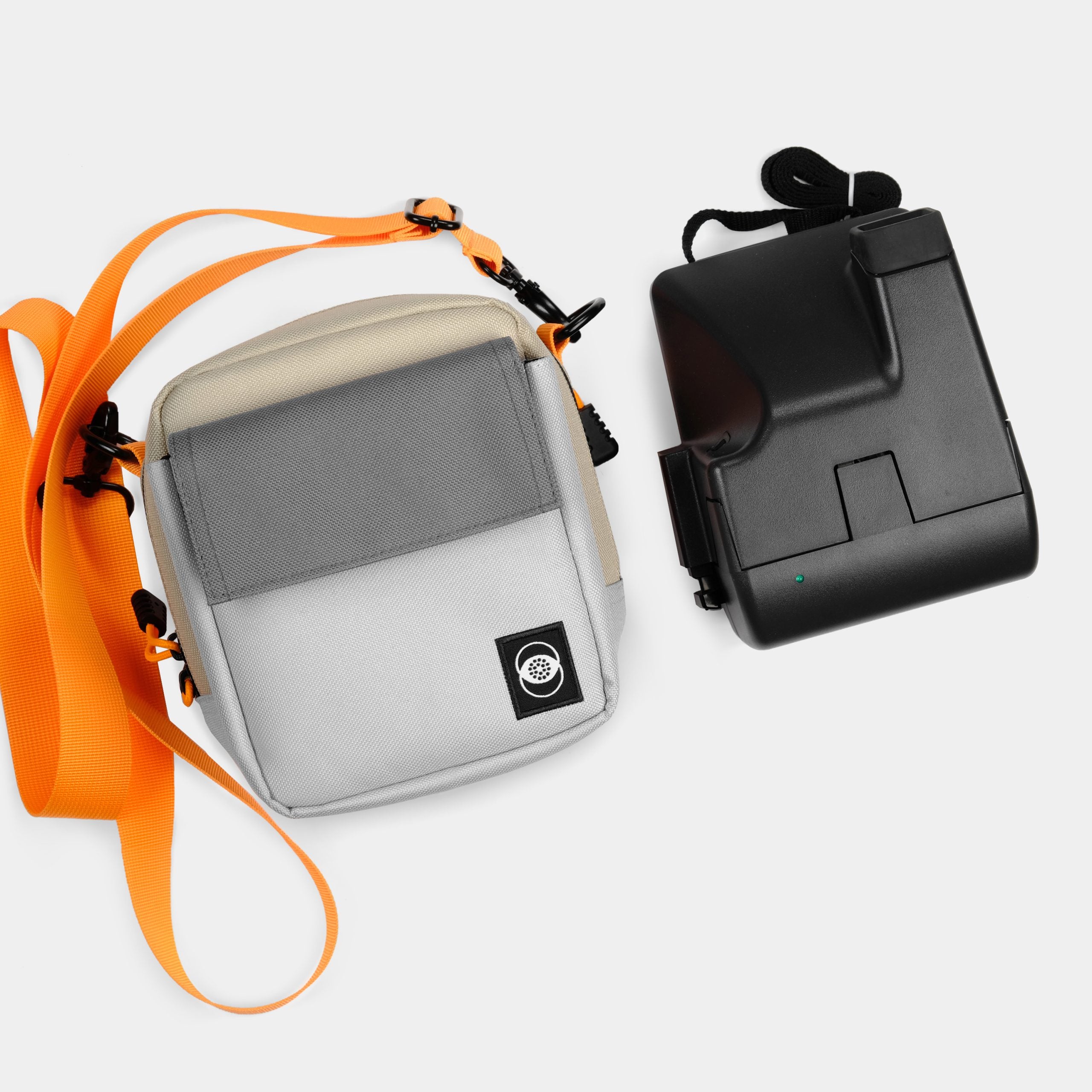 Retrospekt Polaroid 600 & i-Type Camera Bag - Grey & Orange