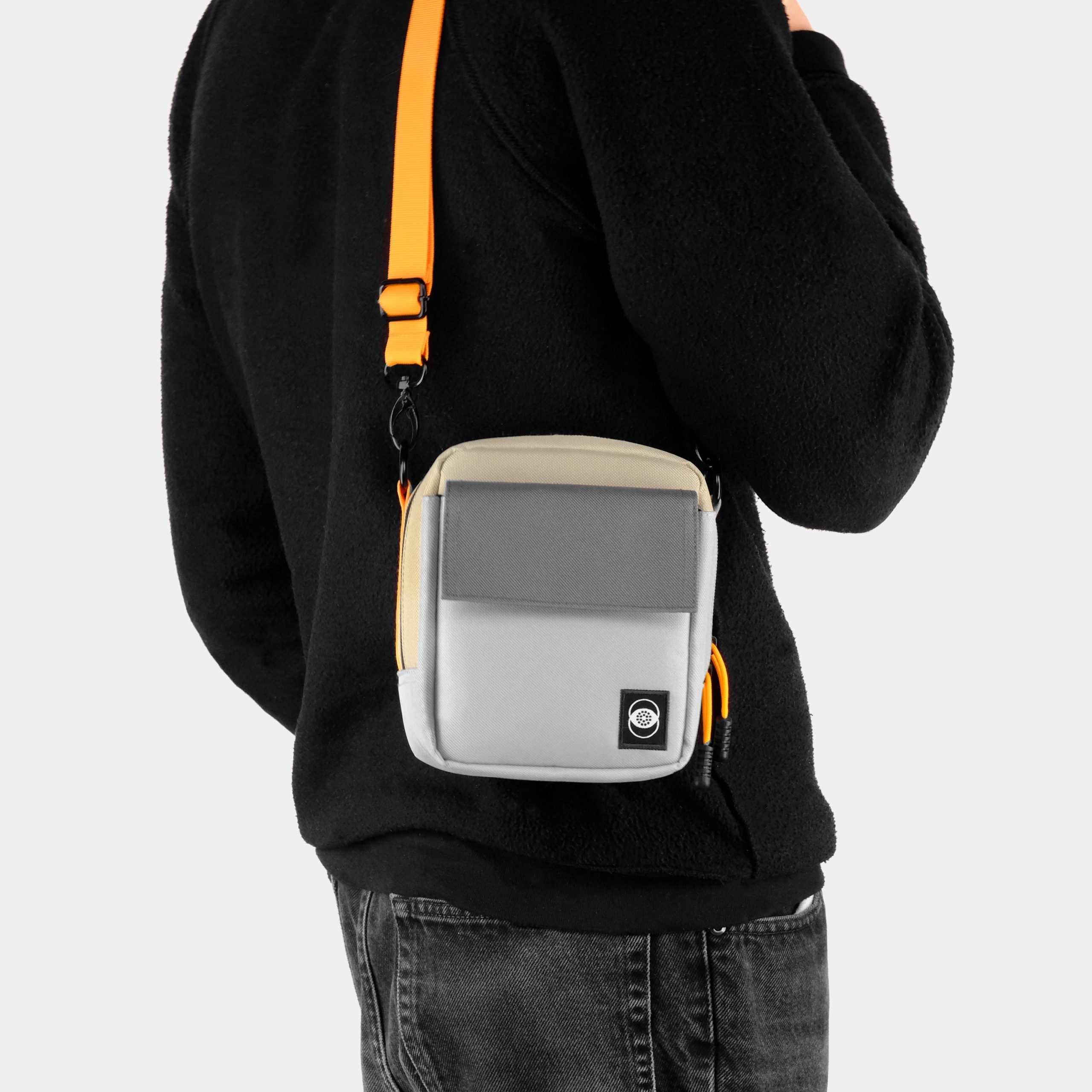 Retrospekt Polaroid 600 & i-Type Camera Bag - Grey & Orange