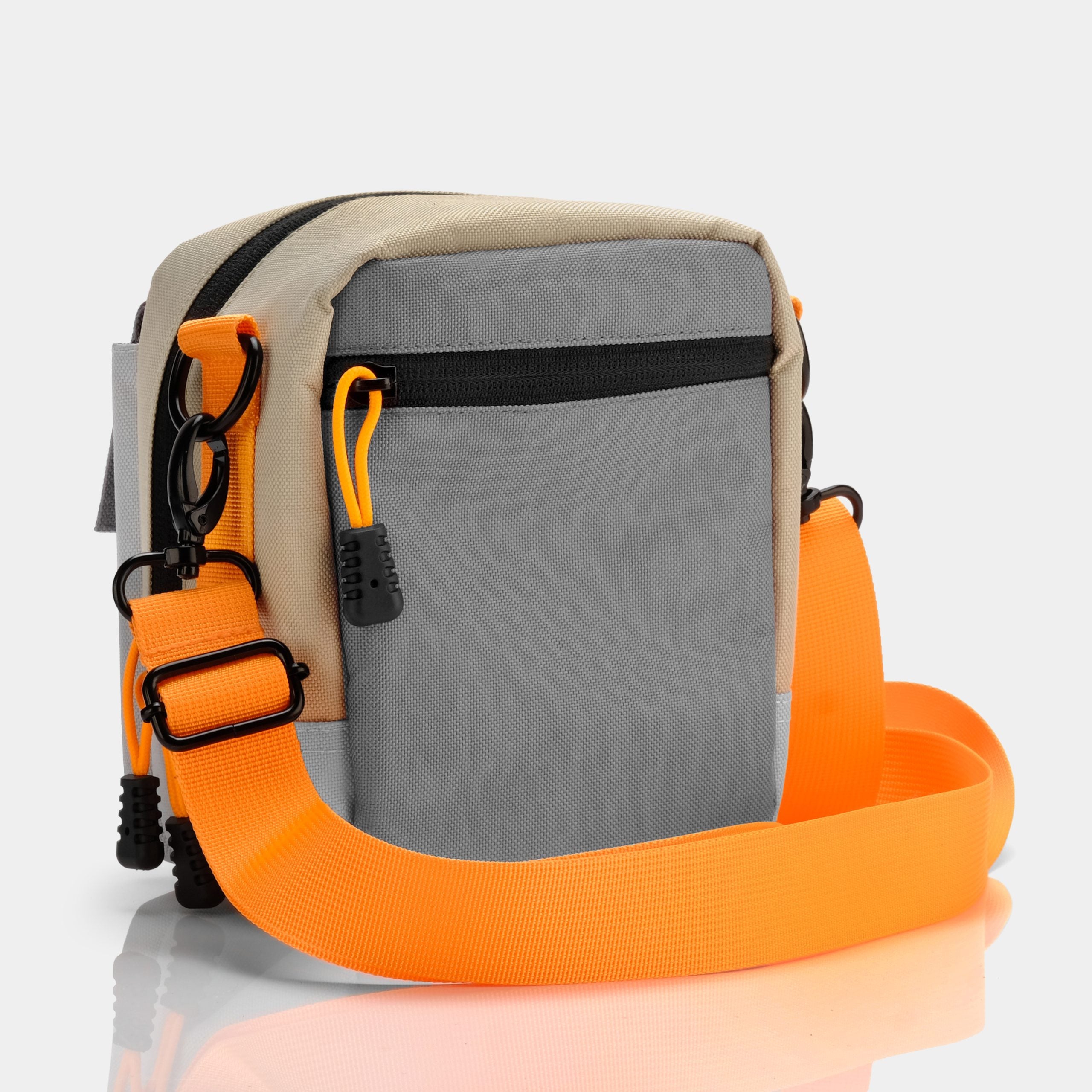 Retrospekt Polaroid 600 & i-Type Camera Bag - Grey & Orange