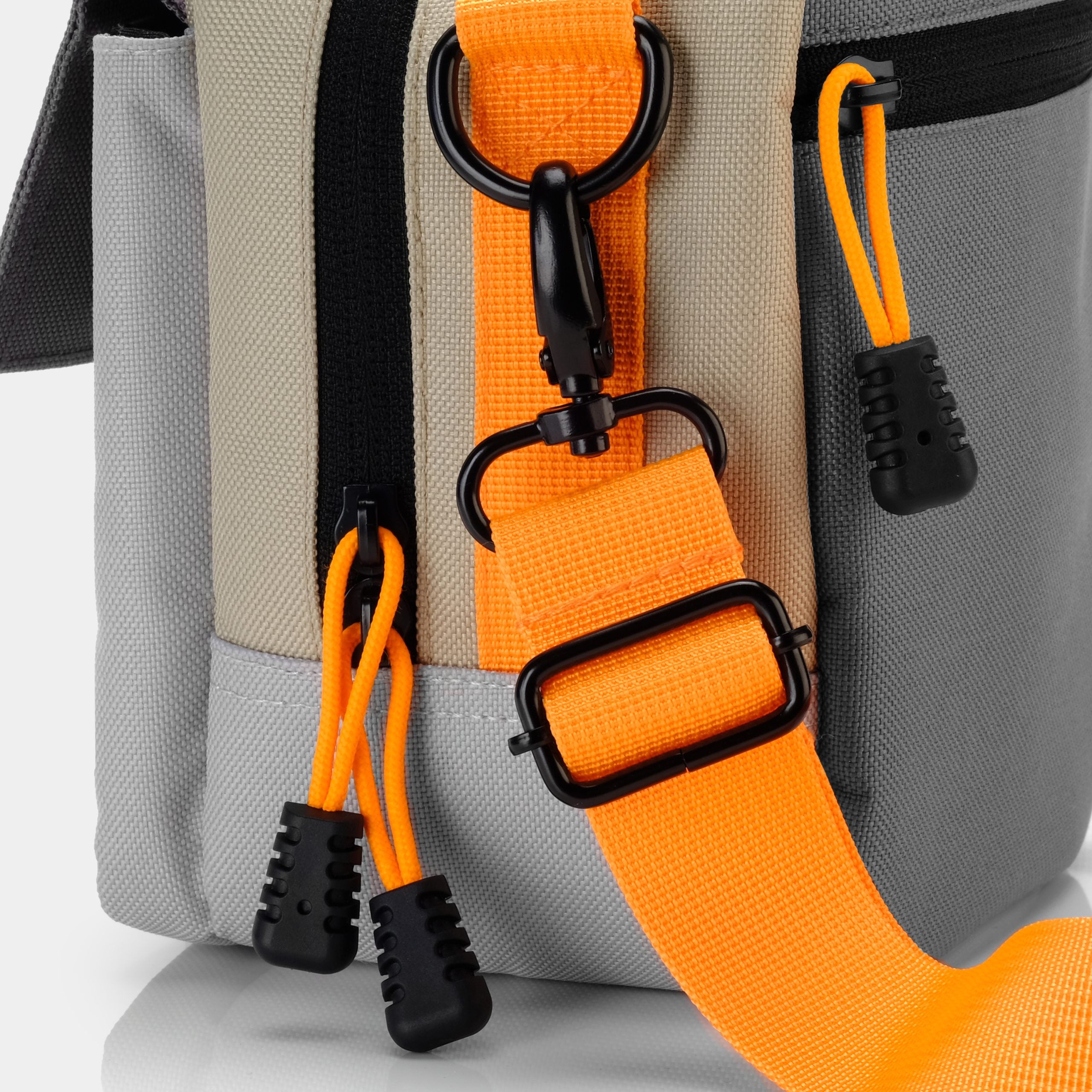 Retrospekt Polaroid 600 & i-Type Camera Bag - Grey & Orange