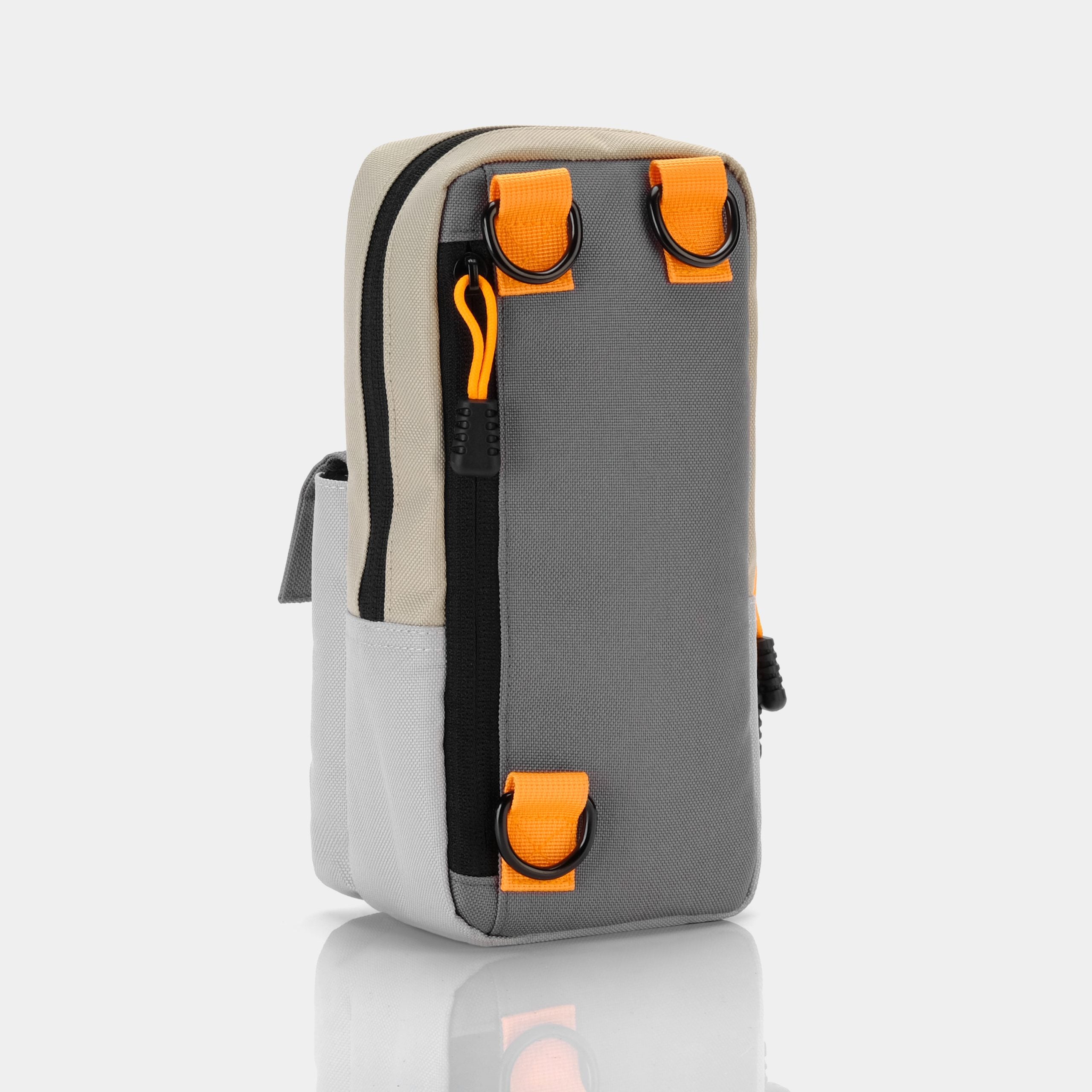 Retrospekt Polaroid SX-70 AutoFocus Camera Bag - Grey & Orange