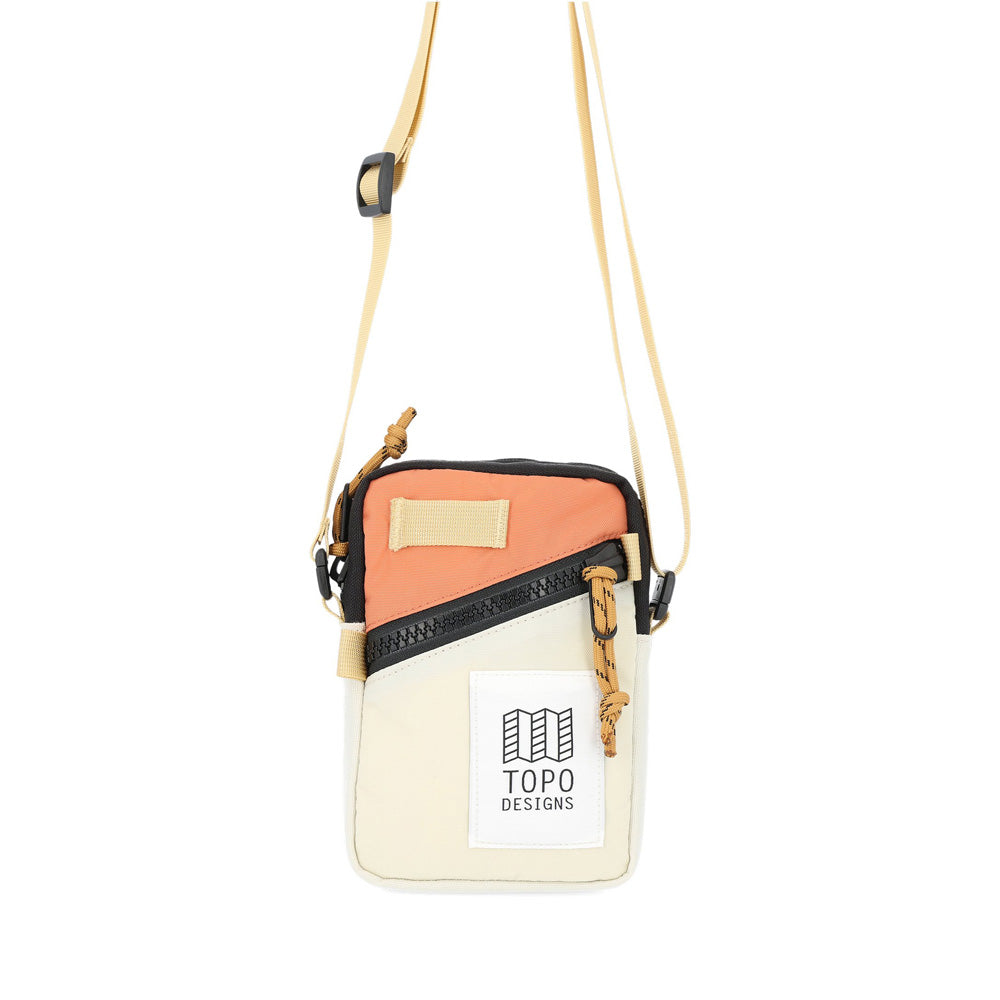 Topo Designs - Mini Shoulder Bag - Bone White & Coral