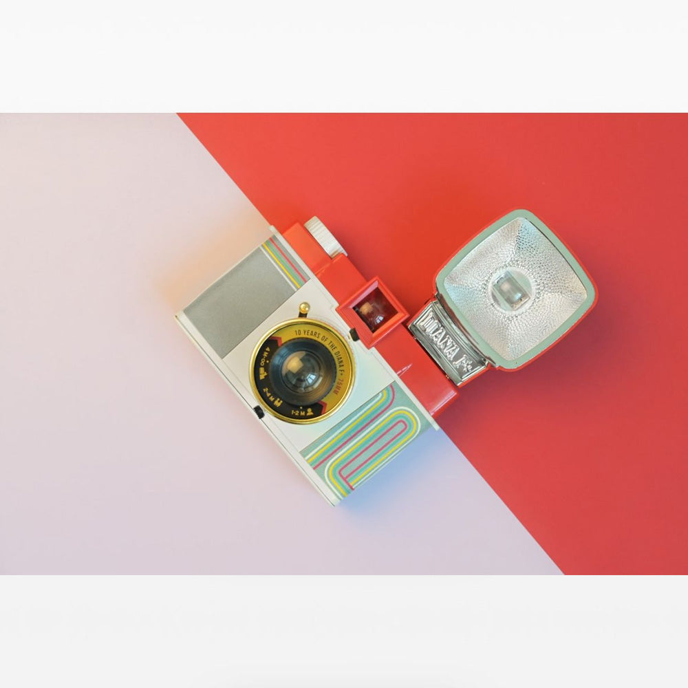 Lomography Diana F+ Camera & Flash - 10 Years Anniversary Limited Edition