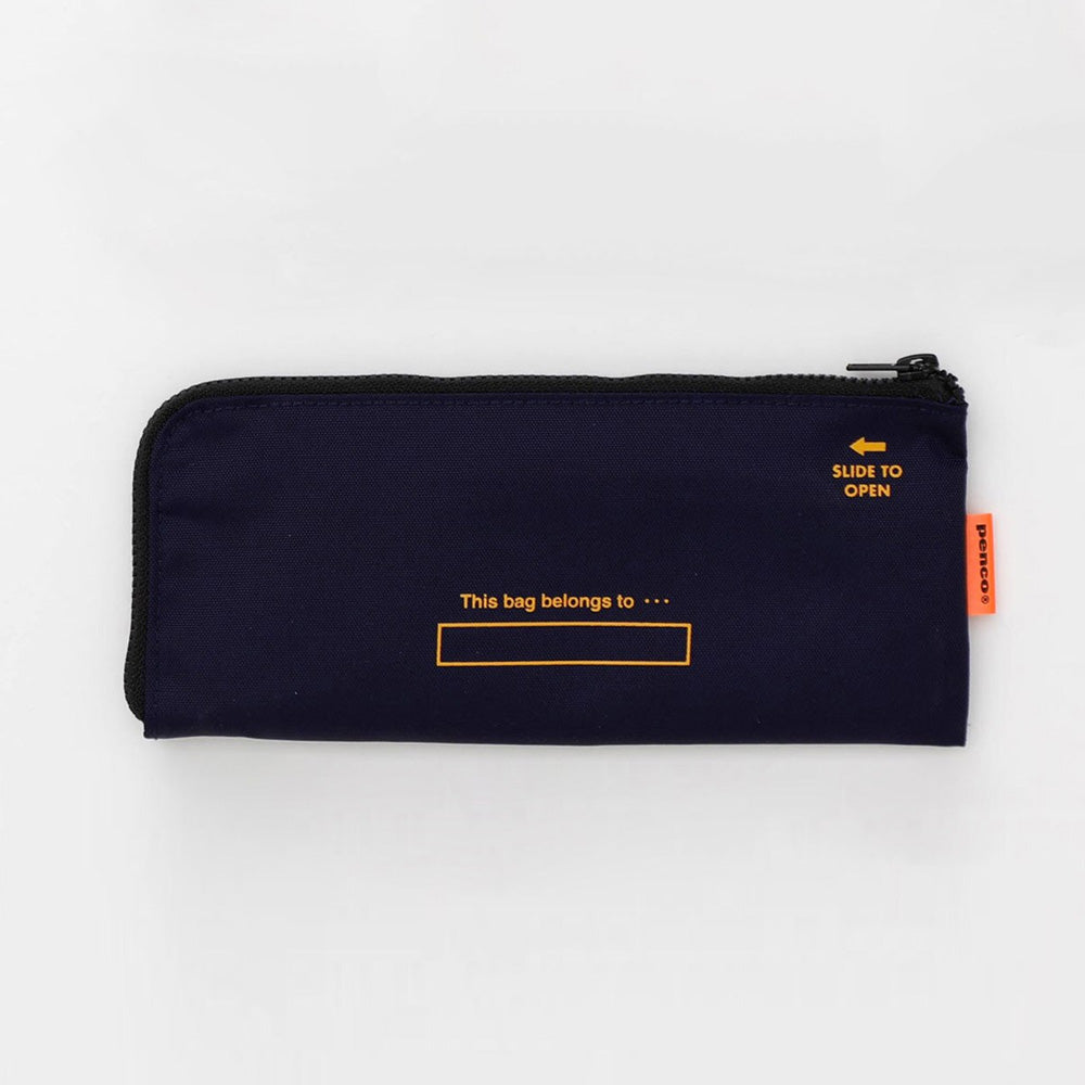 Penco Flat Pen Case - Navy