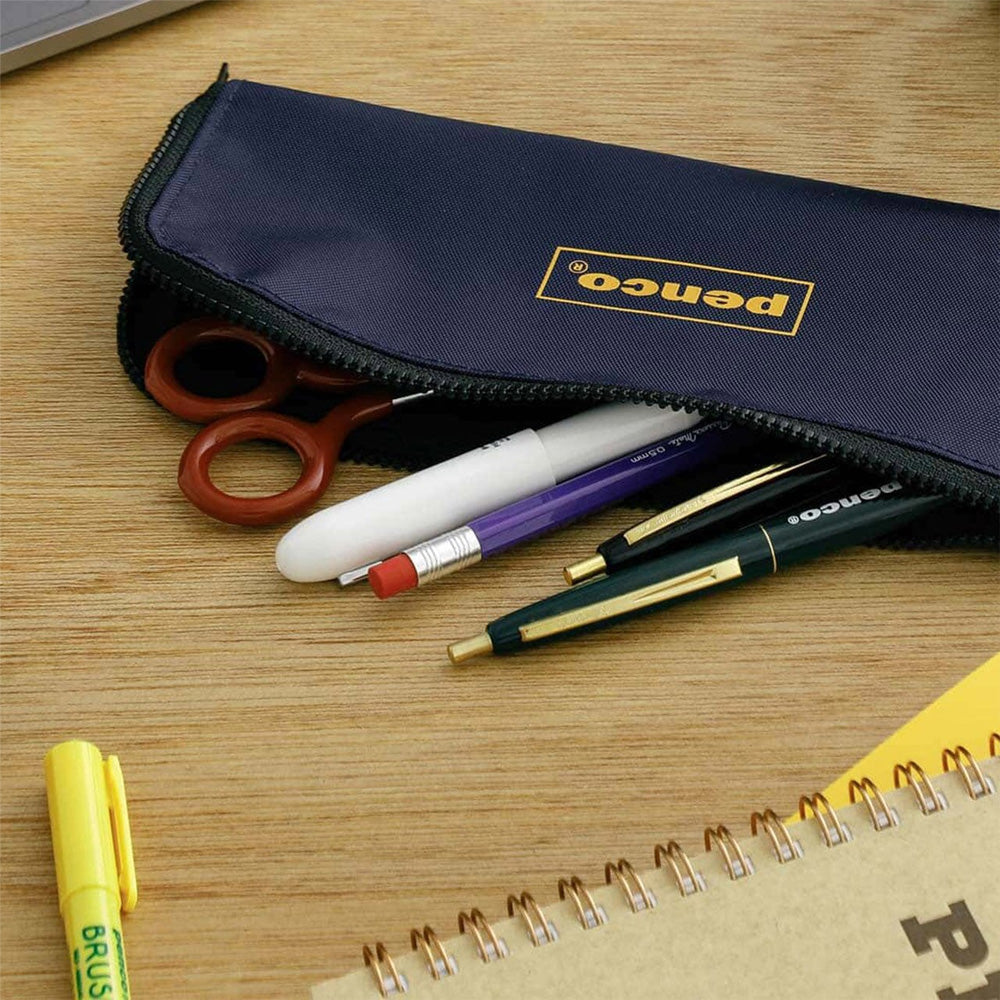 Penco Flat Pen Case - Navy