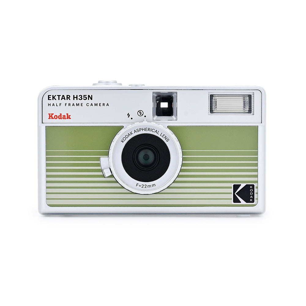 Kodak Ektar H35N Half-Frame Camera Striped Green