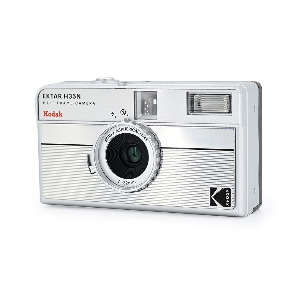 Kodak Ektar H35N Half-Frame Camera - Striped Silver