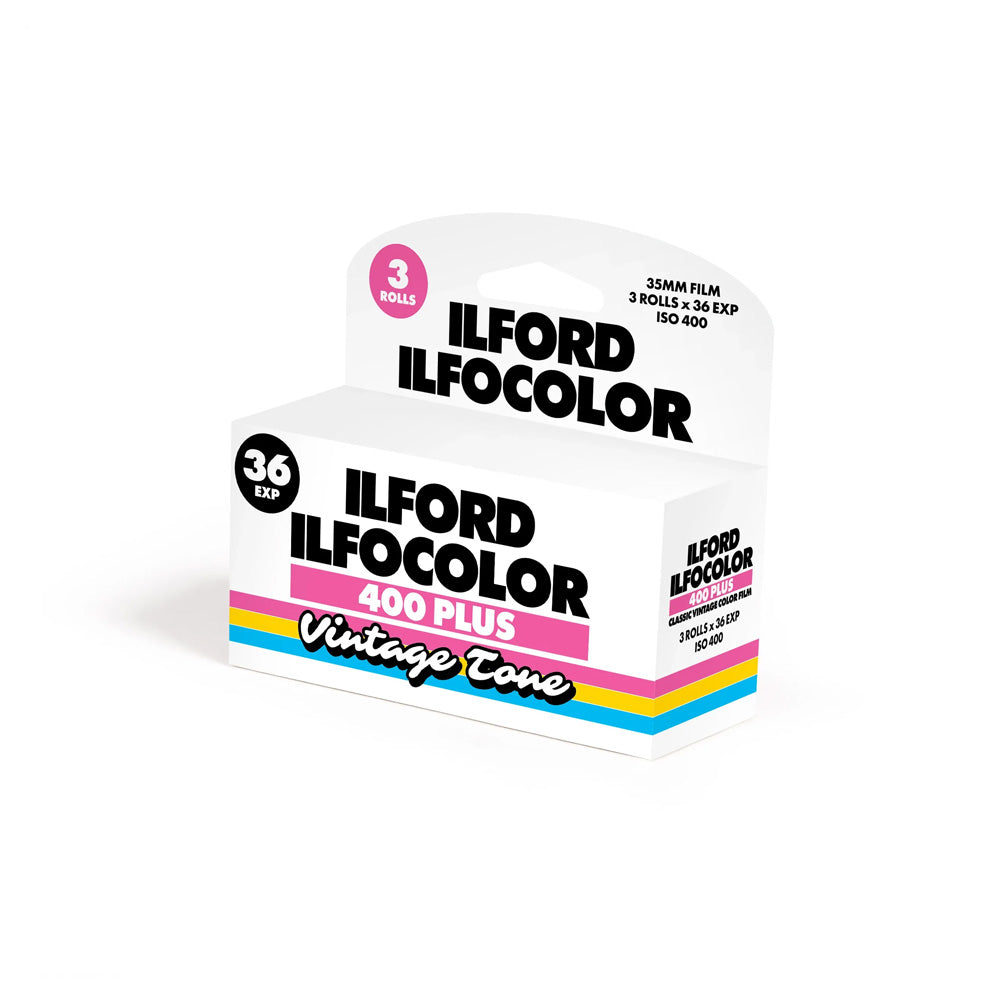 IlfoColor 400+ ISO Vintage Tone 35mm - 3-Pack (36exp)