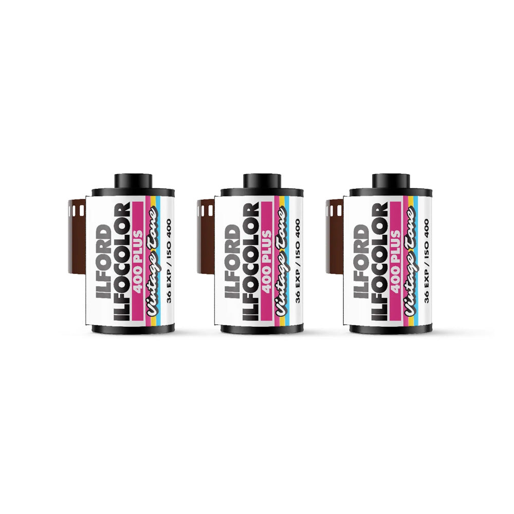IlfoColor 400+ ISO Vintage Tone 35mm - 3-Pack (36exp)