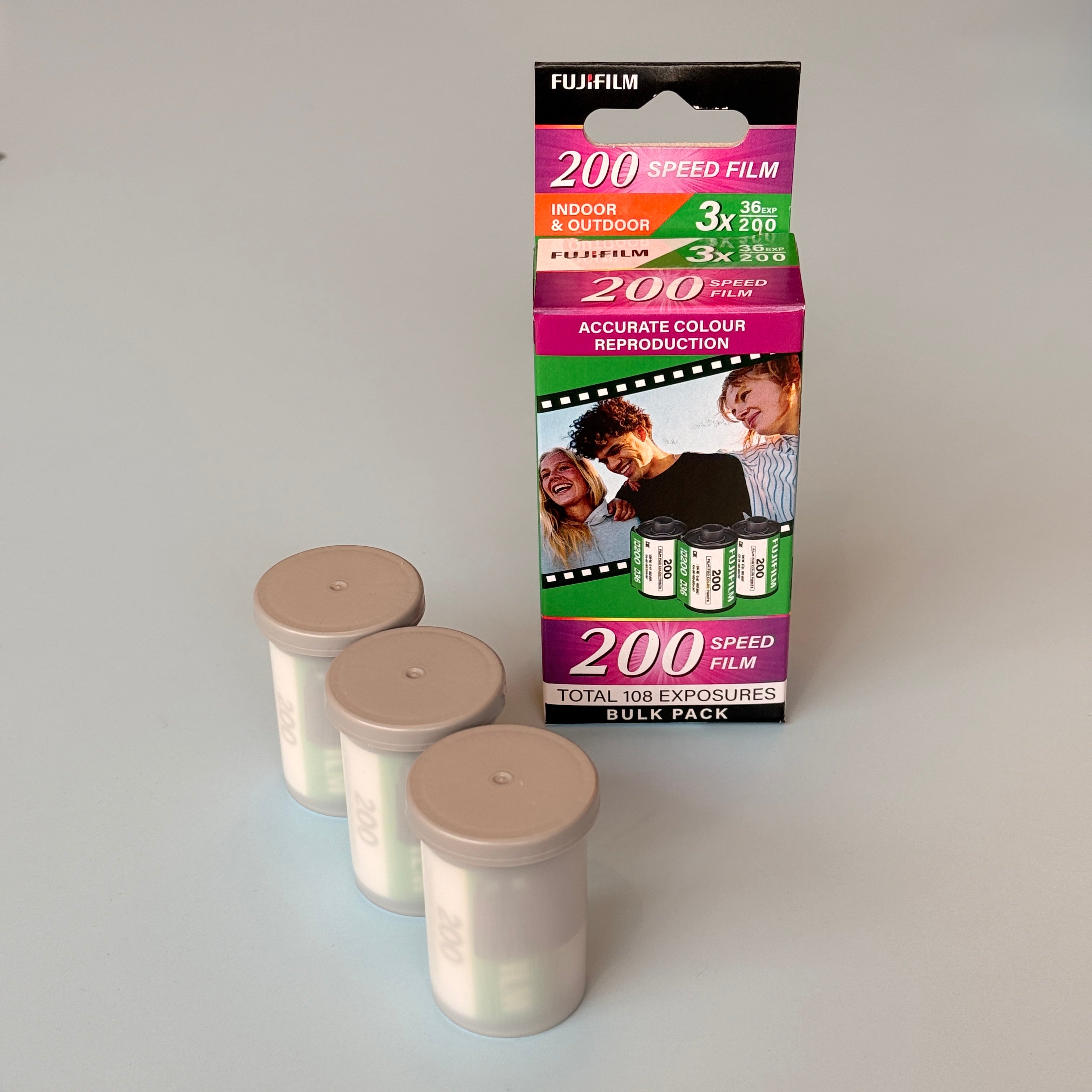 Fujifilm 200 35mm 3-Roll Pack (EXP: 10/26)