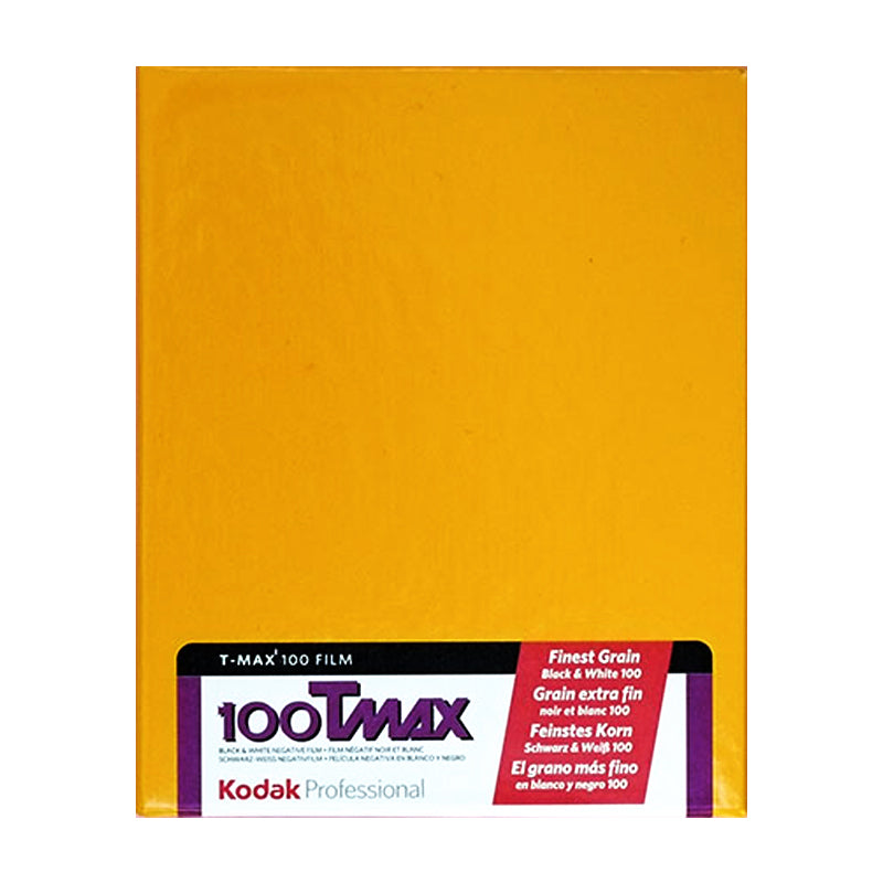 Kodak T-Max 100 4x5 - 10 Sheets