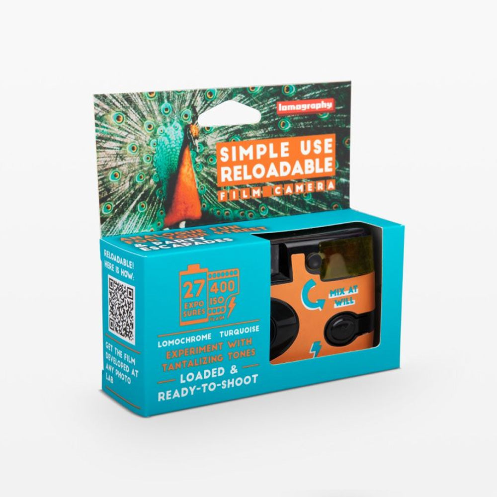 Lomochrome Turquoise Simple Use Film Camera Lomography Lomography