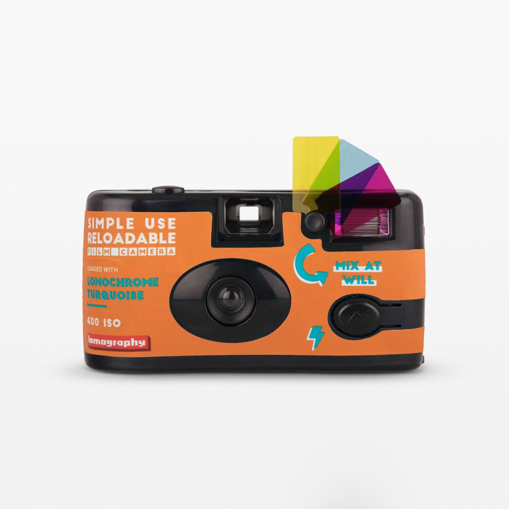 Lomography Simple Use Film Camera - LomoChrome Turquoise