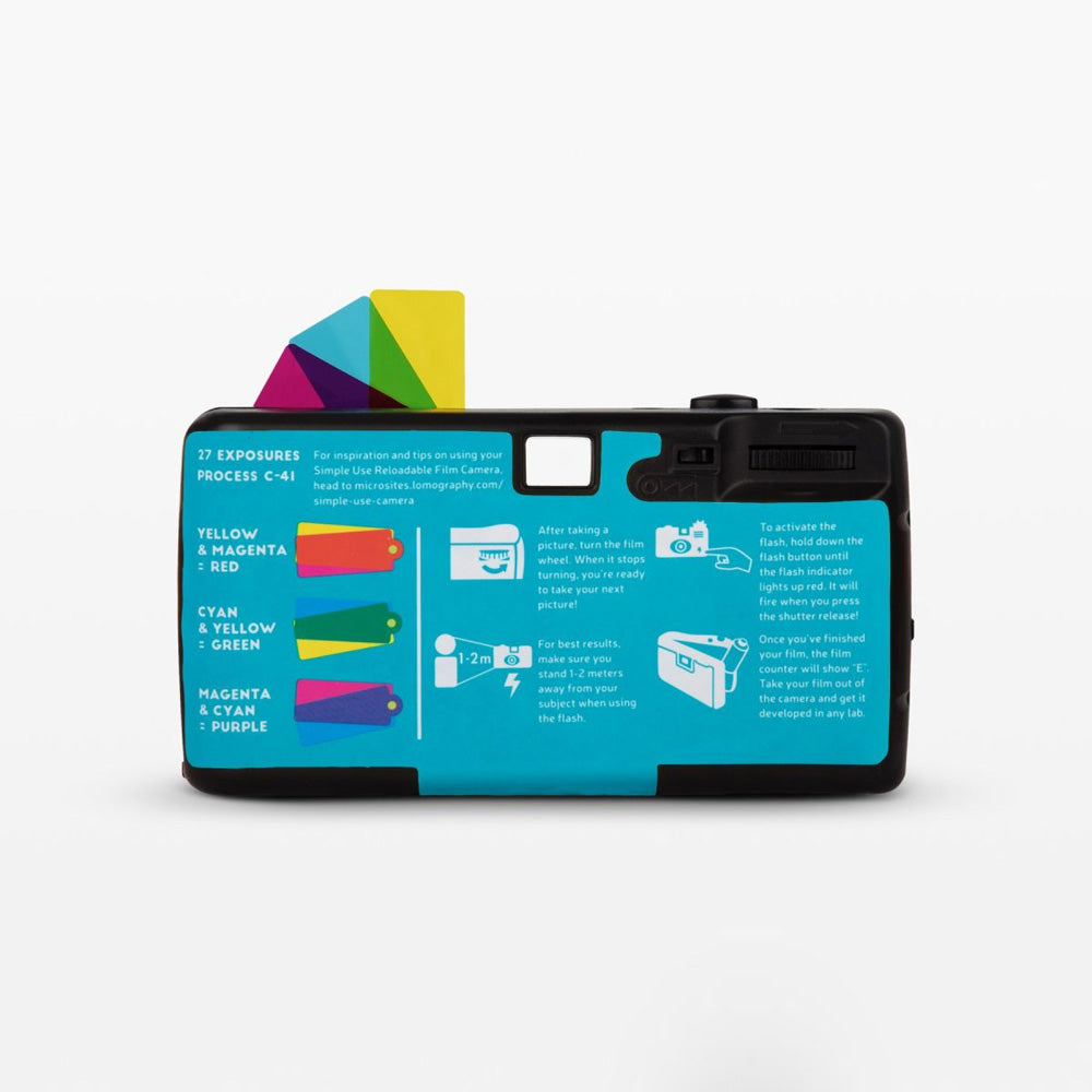 Lomography Simple Use Film Camera - LomoChrome Turquoise