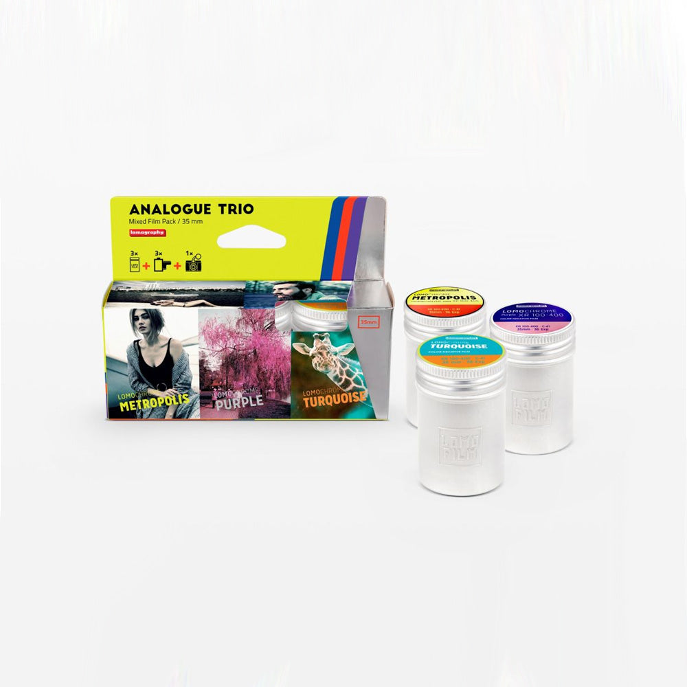Lomography Analogue Trio - 35mm Film Pack