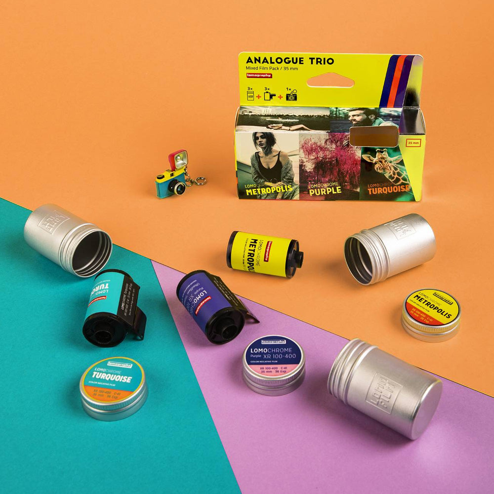 Lomography Analogue Trio - 35mm Film Pack