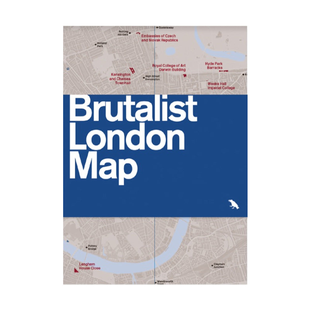 Brutalist London Map