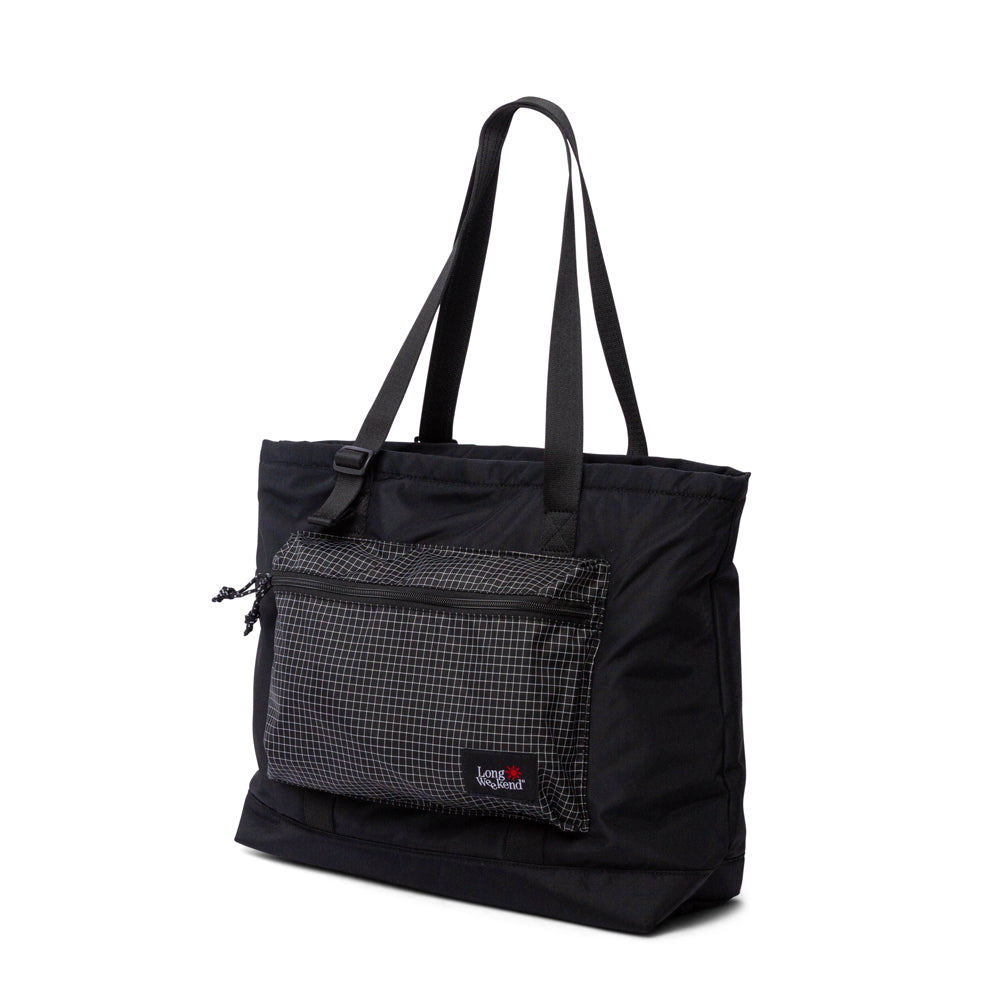 Long Weekend Beacon Tote Bag - Black