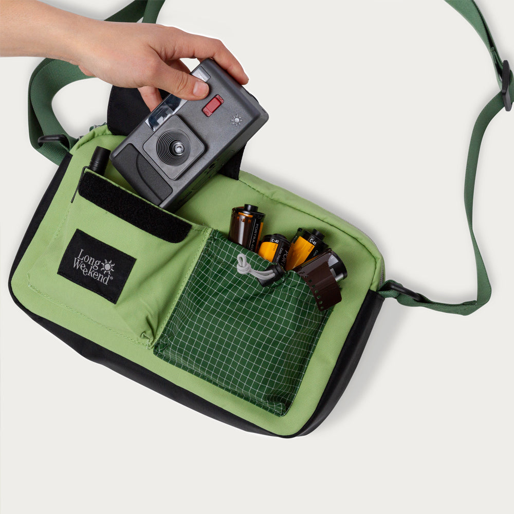 Long Weekend Santa Fe Shoulder Bag - Moss Green