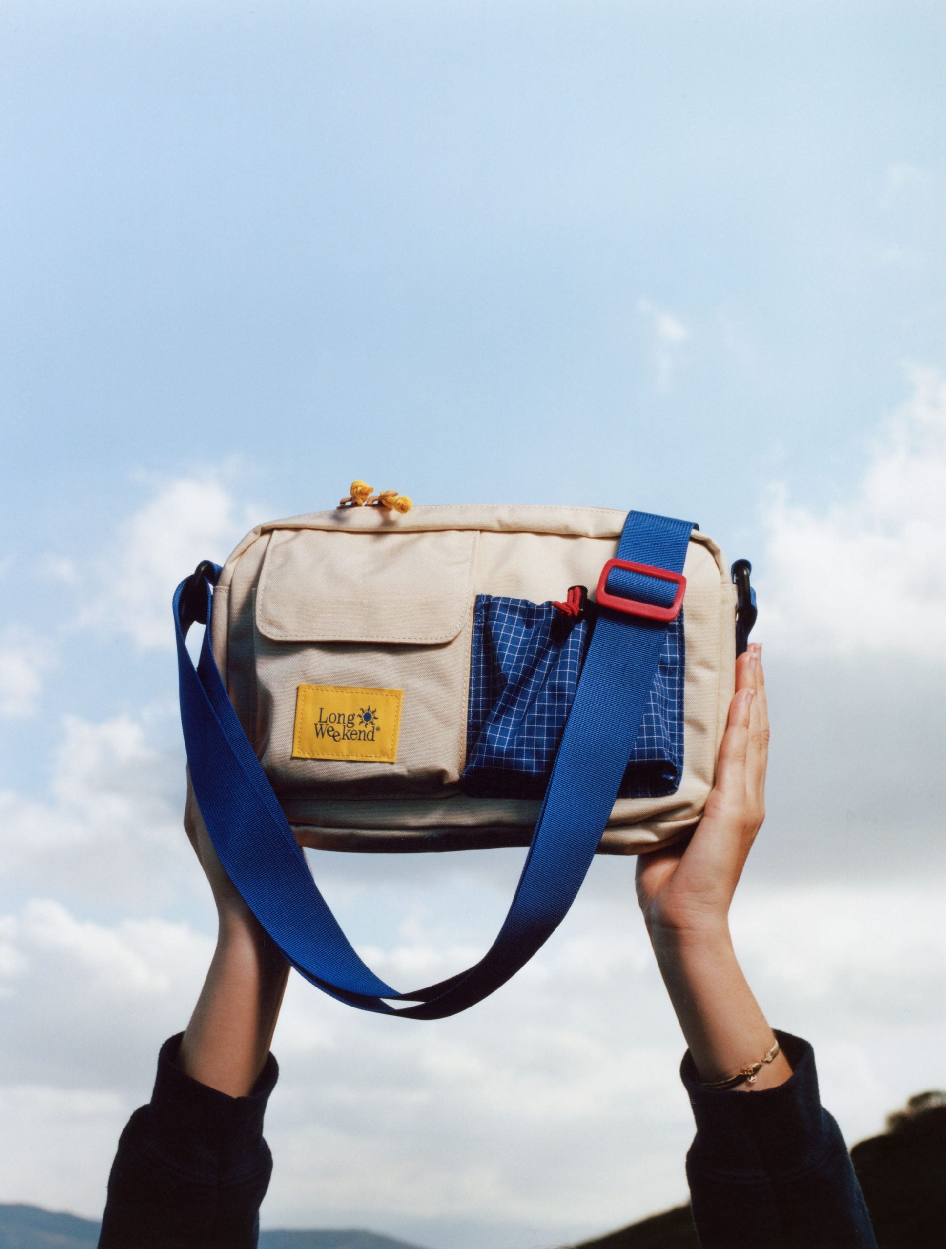 Santa Fe Shoulder Bag - Cream Multi