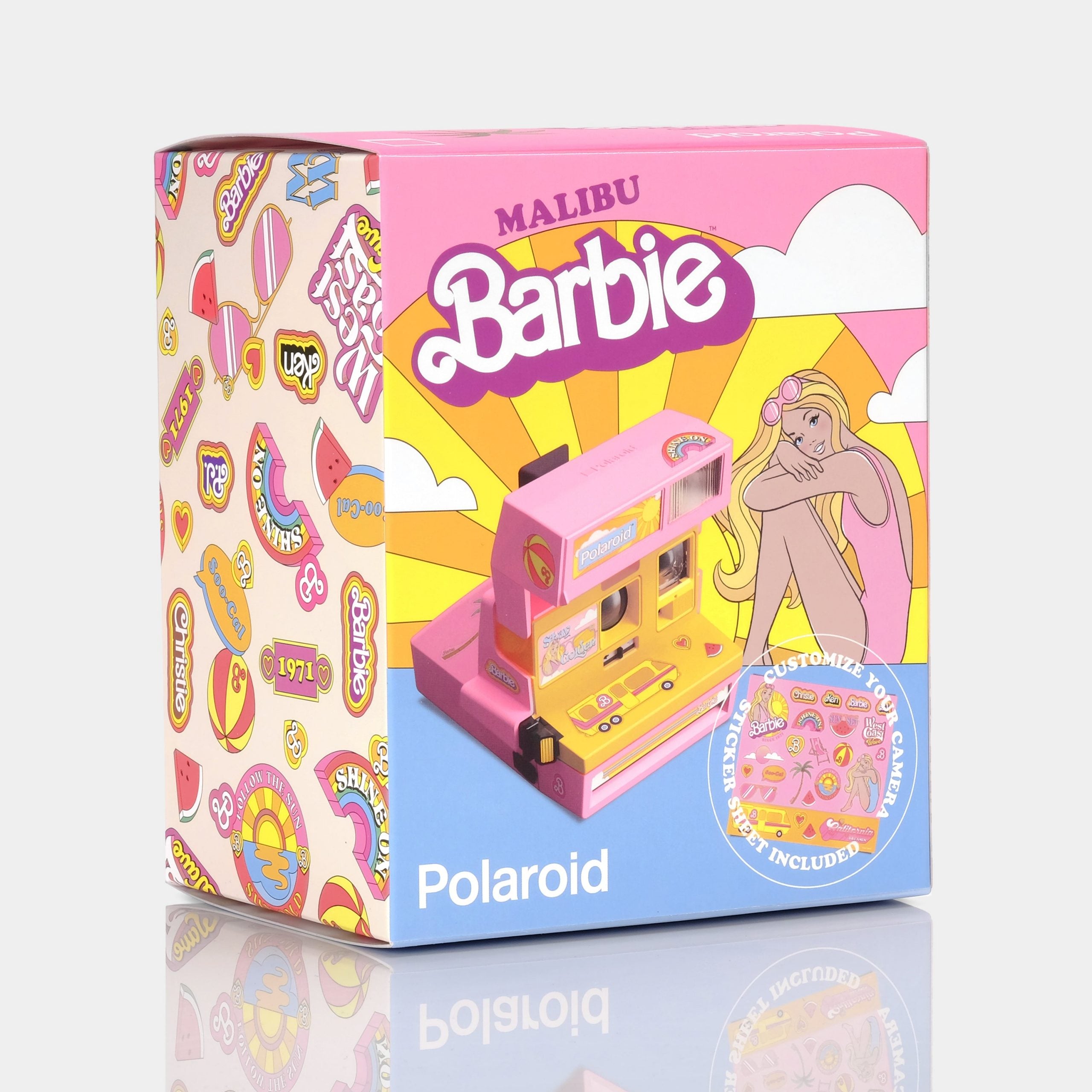 Polaroid 600 Camera - Malibu Barbie