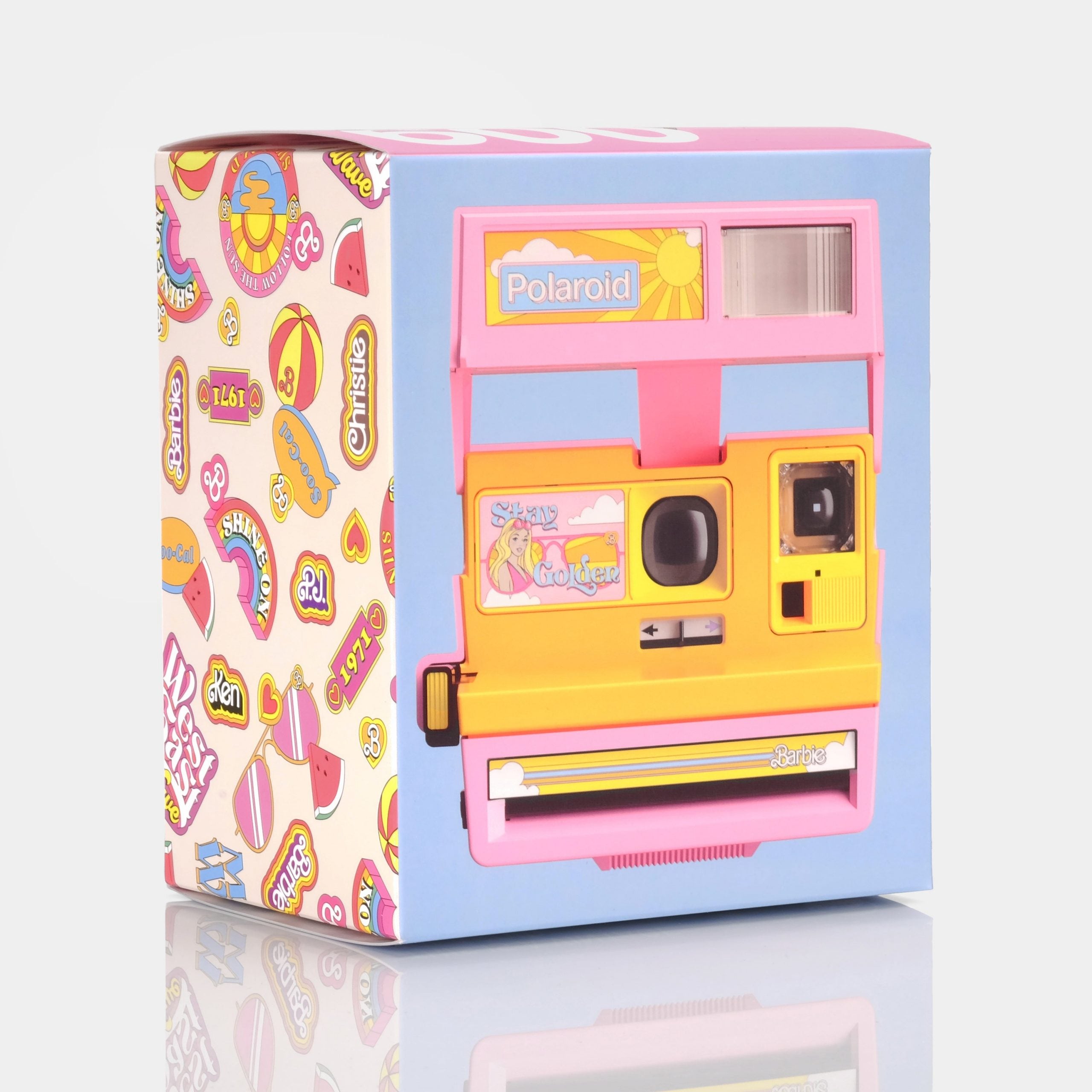 Polaroid 600 Camera - Malibu Barbie