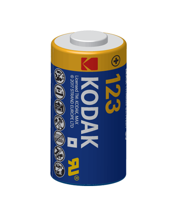 Kodak CR123A Camera Battery (123LA)