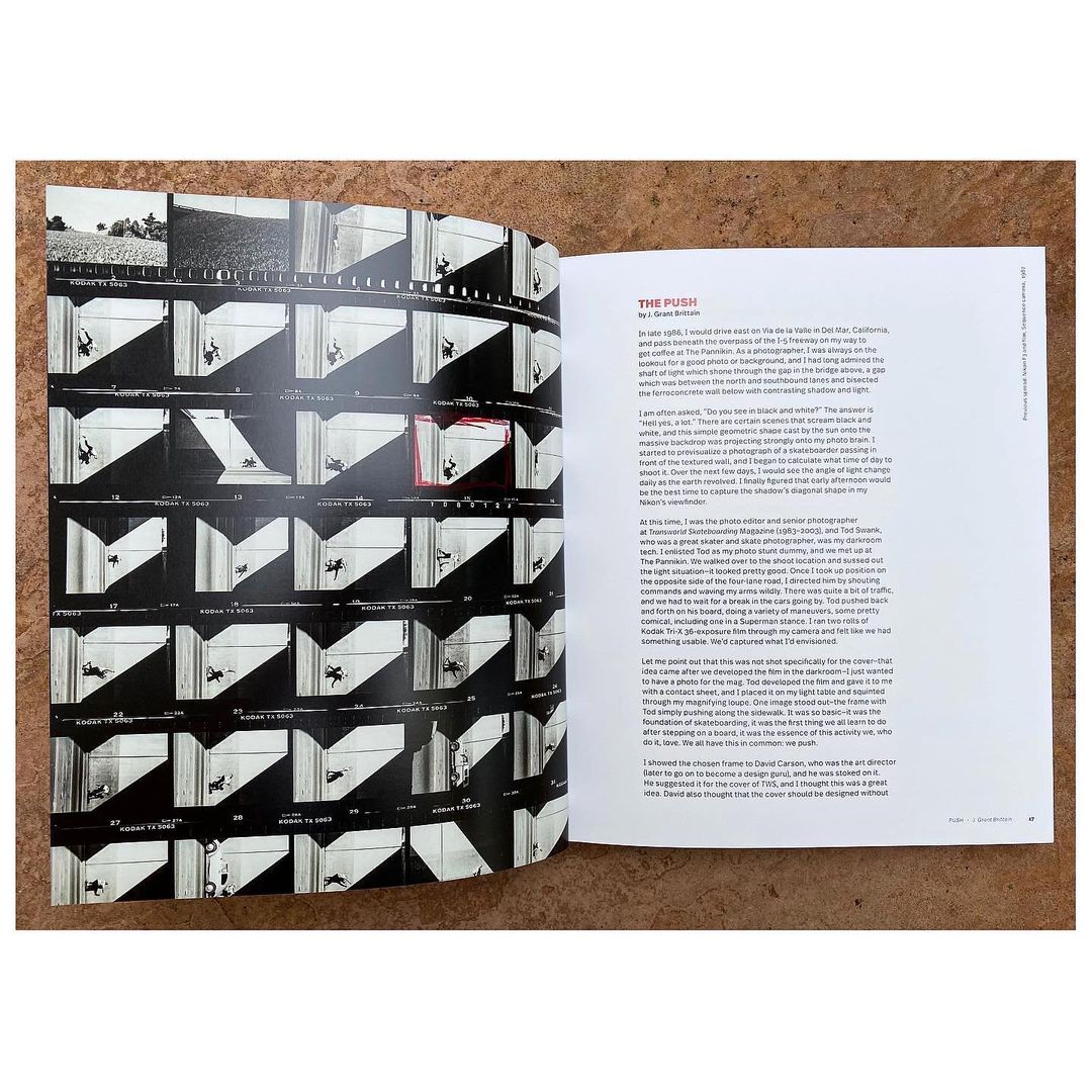 PUSH - 80's Skateboarding Photography Book - J. Grant Brittain.