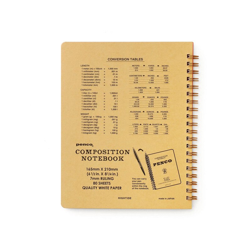 Penco Coil Notebook - Ruled - Large