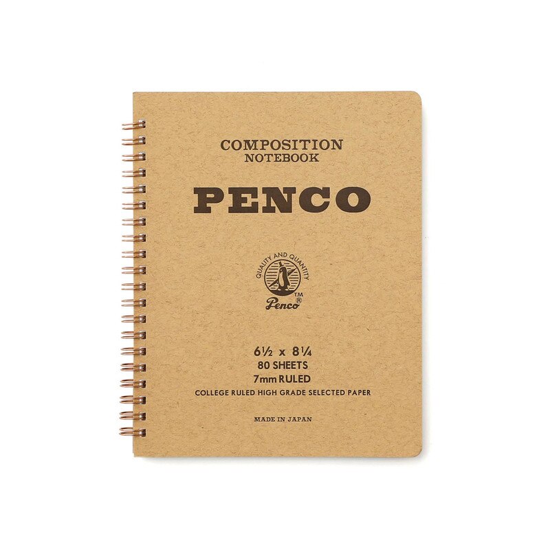 Penco Coil Notebook - Ruled - Large