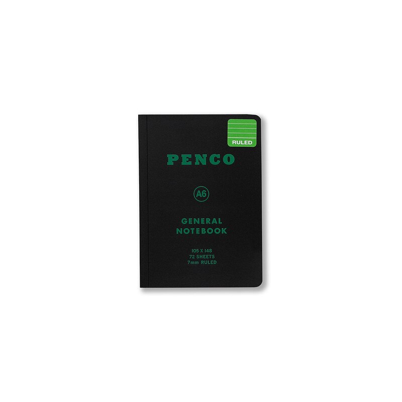 Penco General Notebook - Ruled A6