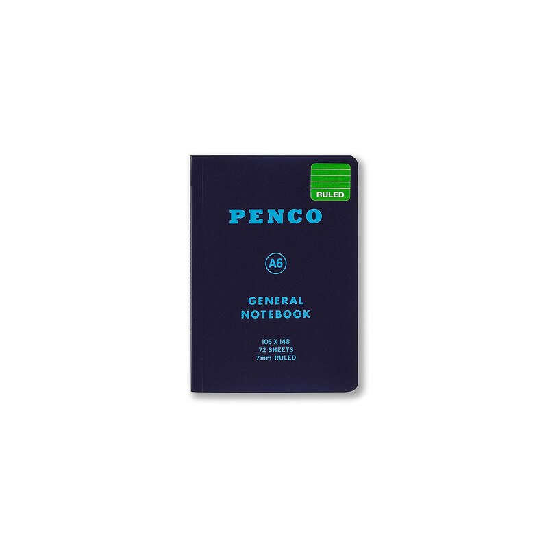 Penco General Notebook - Ruled A6
