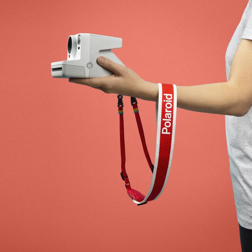 Flat Camera Strap - Red