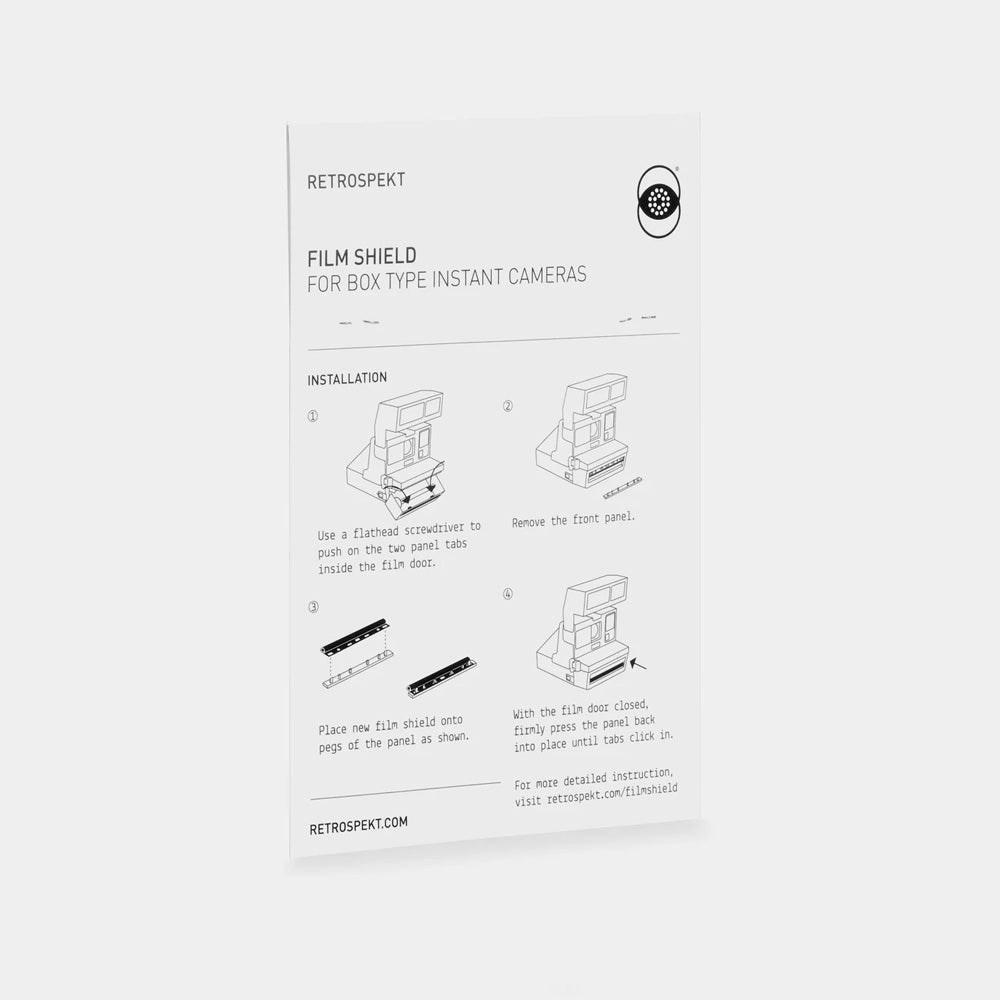 RETROSPEKT Film Shield for Box Type Instant Film Cameras
