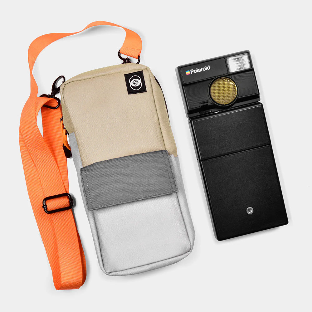 Retrospekt Polaroid SLR680 Camera Bag - Grey & Orange